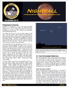 Nightfall Newsletter