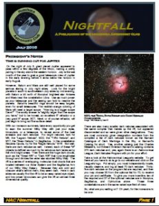 Nightfall Newsletter